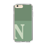Slim Protection Case［ Original - initial two tone - N green ］