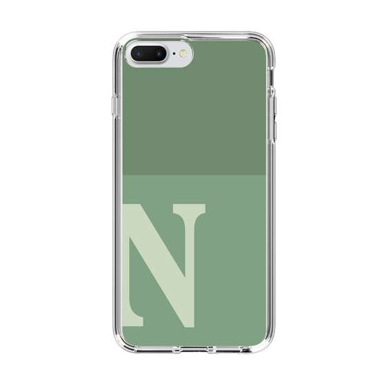 Slim Protection Case［ Original - initial two tone - N green ］