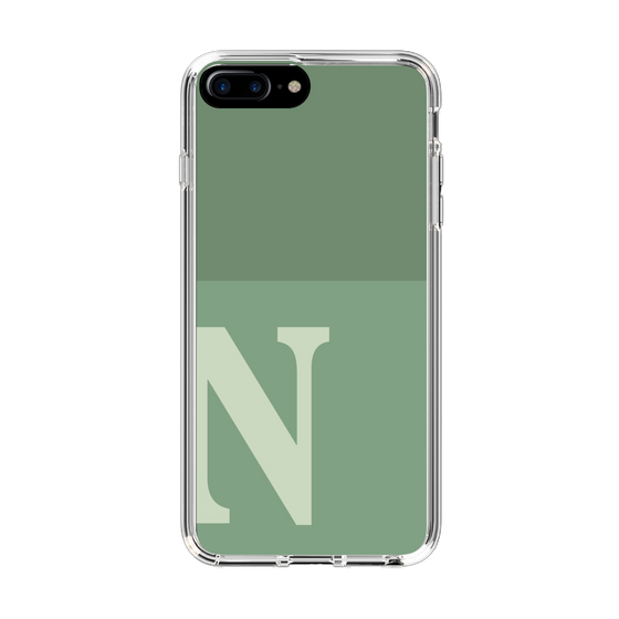 Slim Protection Case［ Original - initial two tone - N green ］