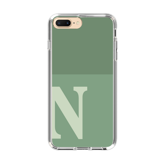 Slim Protection Case［ Original - initial two tone - N green ］