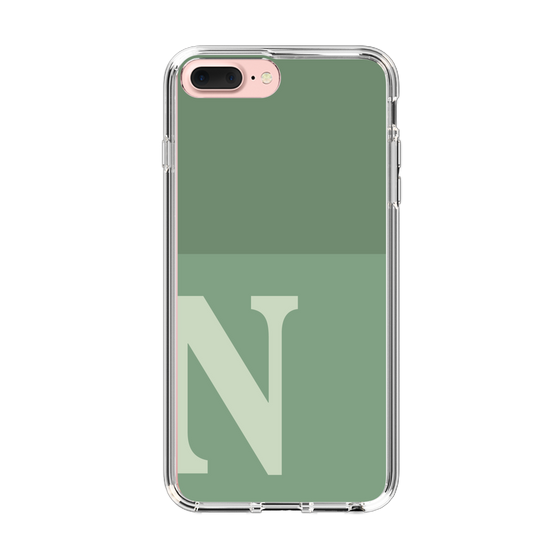 Slim Protection Case［ Original - initial two tone - N green ］