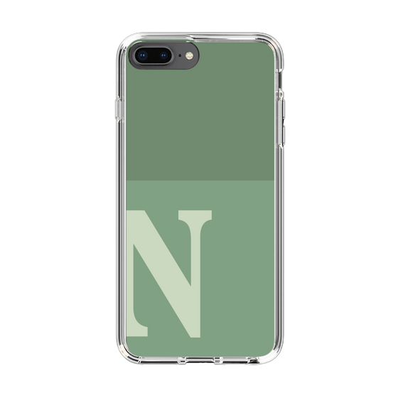 Slim Protection Case［ Original - initial two tone - N green ］