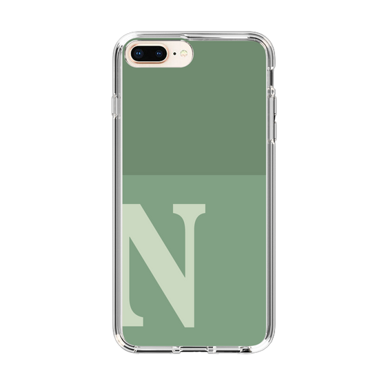 Slim Protection Case［ Original - initial two tone - N green ］