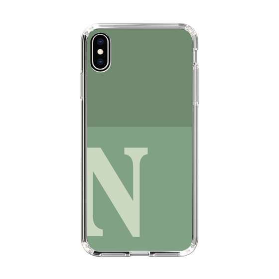 Slim Protection Case［ Original - initial two tone - N green ］