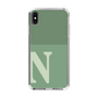 Slim Protection Case［ Original - initial two tone - N green ］