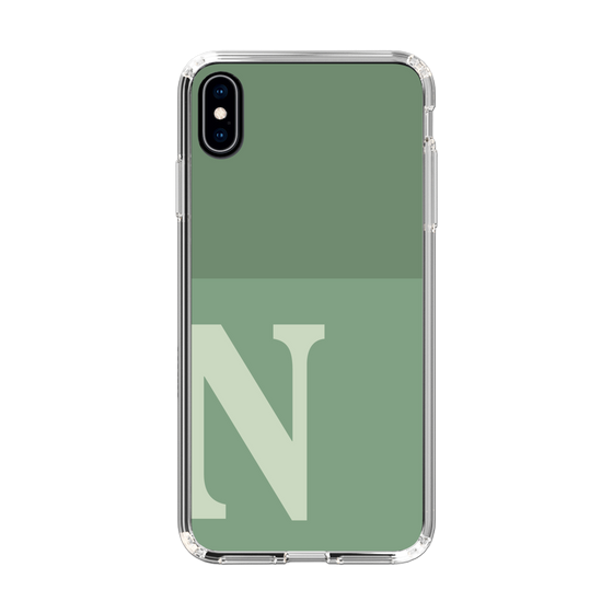 Slim Protection Case［ Original - initial two tone - N green ］