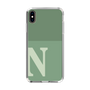 Slim Protection Case［ Original - initial two tone - N green ］