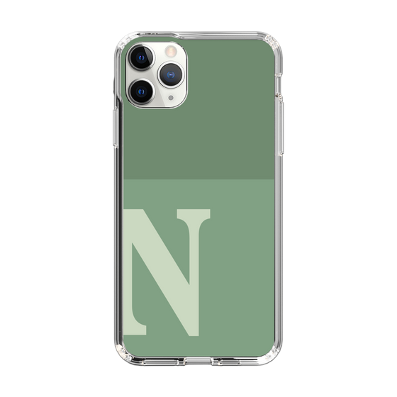 Slim Protection Case［ Original - initial two tone - N green ］