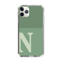 Slim Protection Case［ Original - initial two tone - N green ］