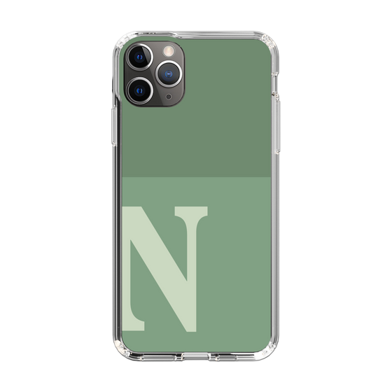 Slim Protection Case［ Original - initial two tone - N green ］
