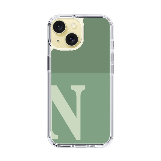 Slim Protection Case［ Original - initial two tone - N green ］