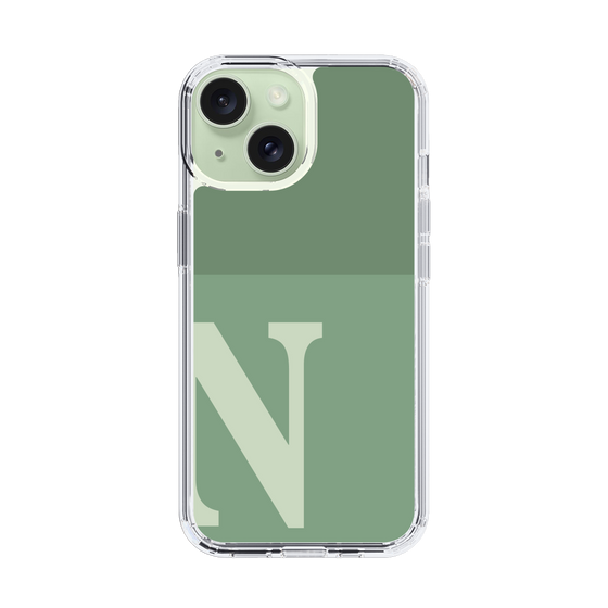 Slim Protection Case［ Original - initial two tone - N green ］
