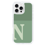 Slim Protection Case［ オリジナル - initial two tone - N green ］