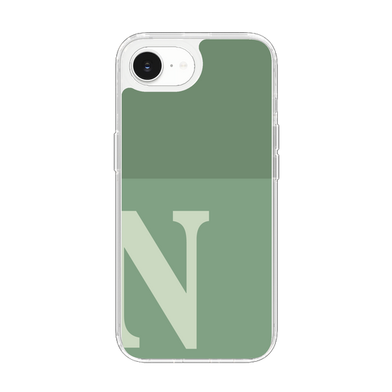 Slim Protection Case［ Original - initial two tone - N green ］