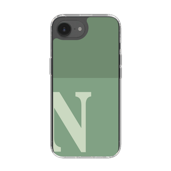 Slim Protection Case［ Original - initial two tone - N green ］