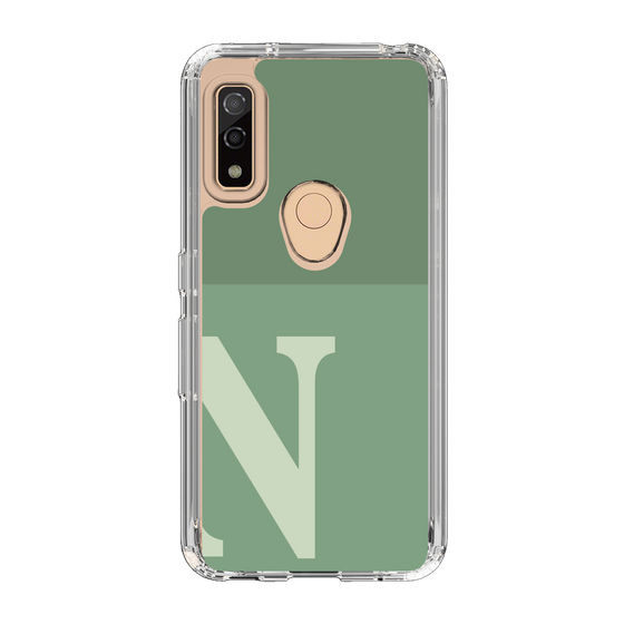 Slim Protection Case［ Original - initial two tone - N green ］