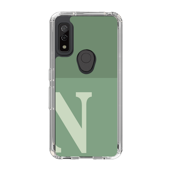 Slim Protection Case［ Original - initial two tone - N green ］
