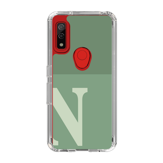 Slim Protection Case［ Original - initial two tone - N green ］