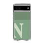 Slim Protection Case［ Original - initial two tone - N green ］