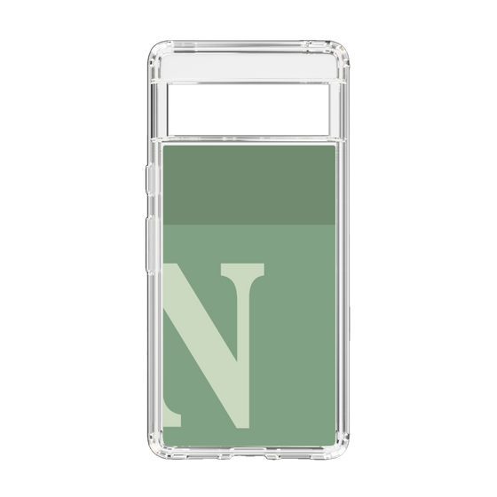 Slim Protection Case［ Original - initial two tone - N green ］