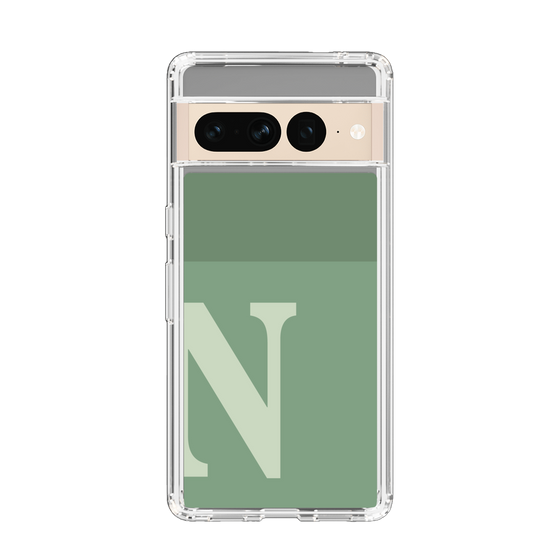Slim Protection Case［ Original - initial two tone - N green ］