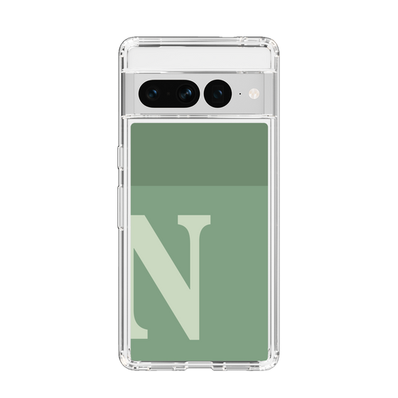 Slim Protection Case［ Original - initial two tone - N green ］