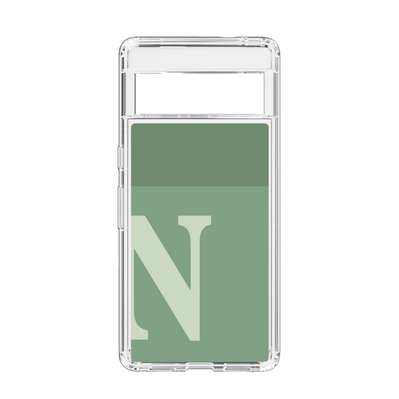Slim Protection Case［ Original - initial two tone - N green ］
