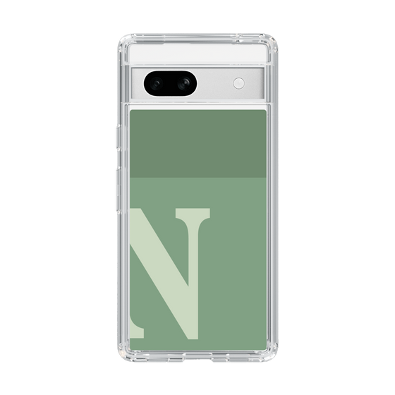 Slim Protection Case［ Original - initial two tone - N green ］