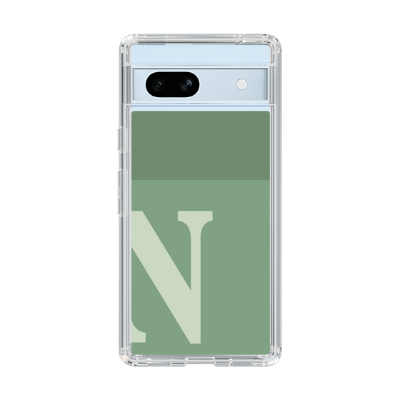 Slim Protection Case［ Original - initial two tone - N green ］