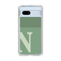 Slim Protection Case［ Original - initial two tone - N green ］