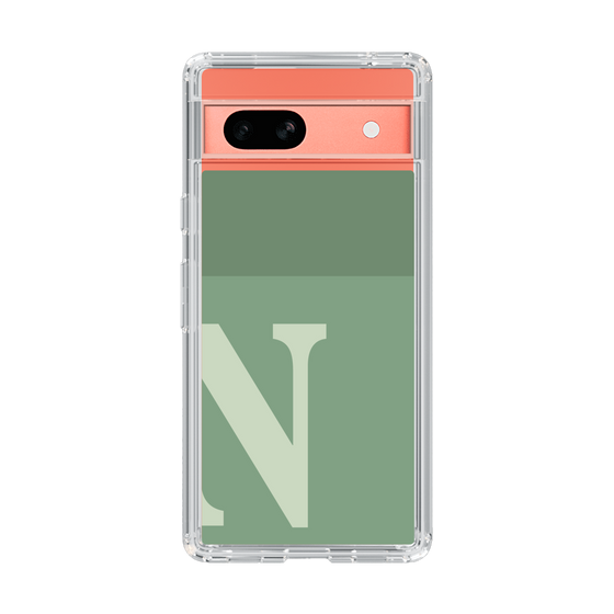 Slim Protection Case［ Original - initial two tone - N green ］