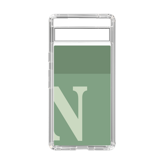 Slim Protection Case［ Original - initial two tone - N green ］