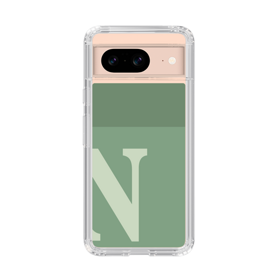 Slim Protection Case［ Original - initial two tone - N green ］