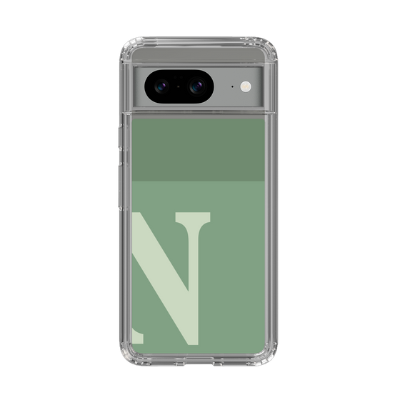 Slim Protection Case［ Original - initial two tone - N green ］