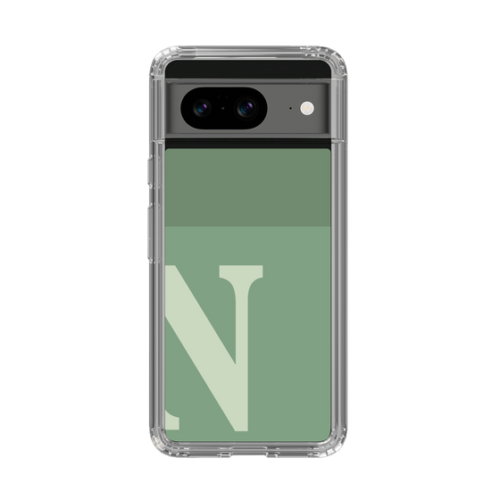Slim Protection Case［ Original - initial two tone - N green ］