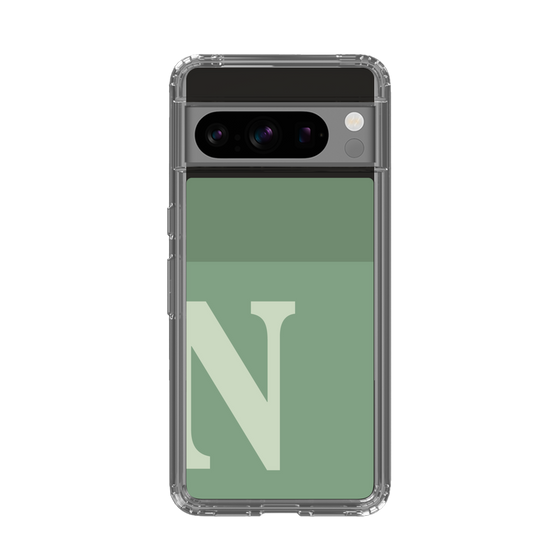 Slim Protection Case［ Original - initial two tone - N green ］