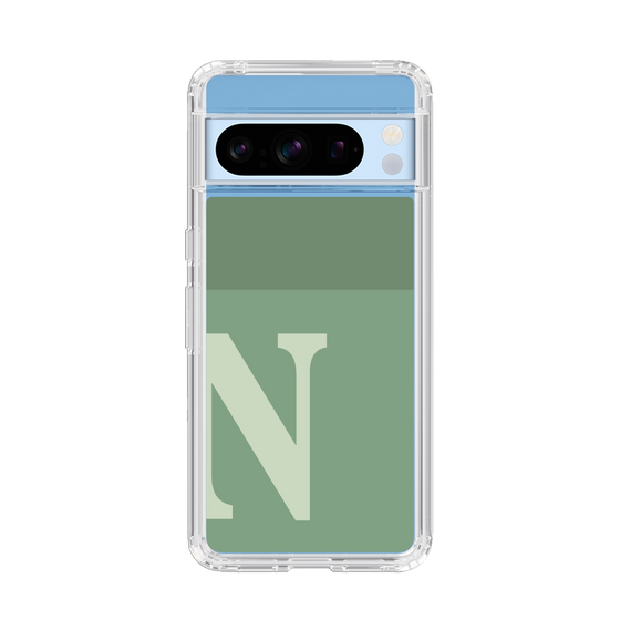 Slim Protection Case［ Original - initial two tone - N green ］