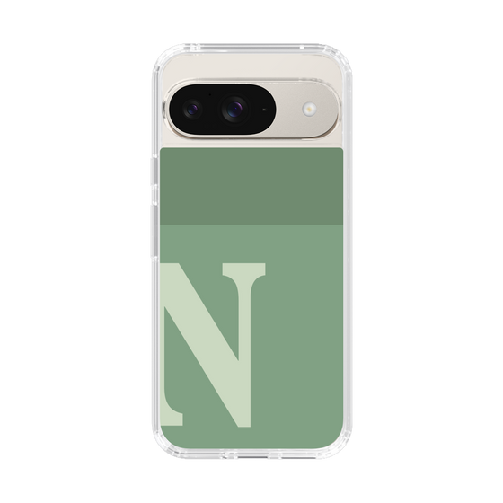 Slim Protection Case［ Original - initial two tone - N green ］