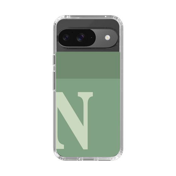 Slim Protection Case［ Original - initial two tone - N green ］