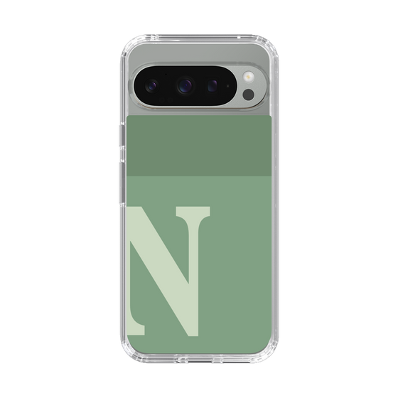 Slim Protection Case［ Original - initial two tone - N green ］