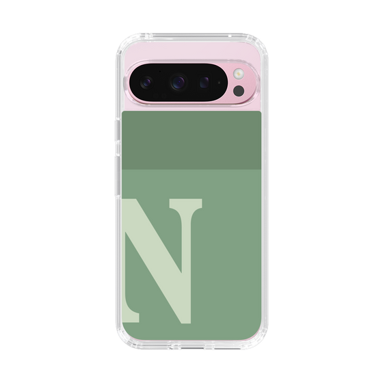 Slim Protection Case［ Original - initial two tone - N green ］