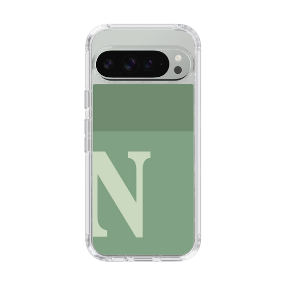 Slim Protection Case［ Original - initial two tone - N green ］