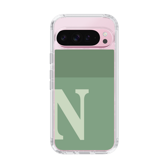 Slim Protection Case［ Original - initial two tone - N green ］