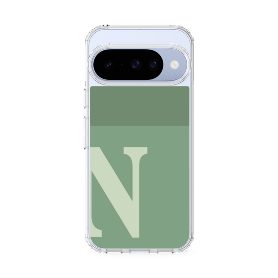 Slim Protection Case［ Original - initial two tone - N green ］