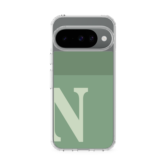 Slim Protection Case［ Original - initial two tone - N green ］