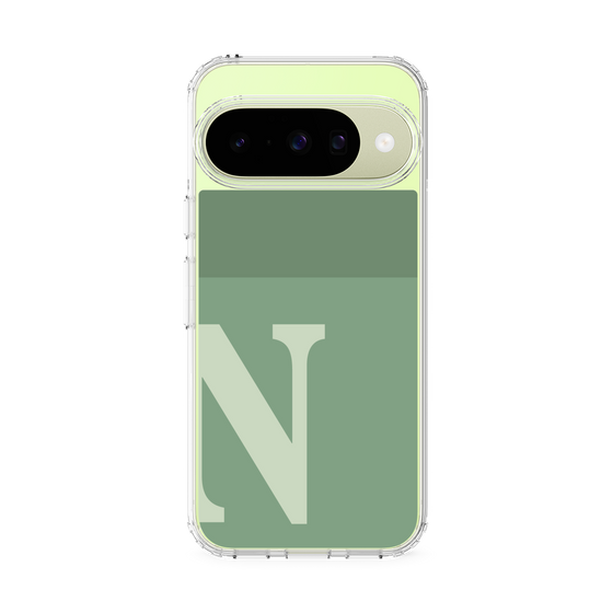 Slim Protection Case［ Original - initial two tone - N green ］