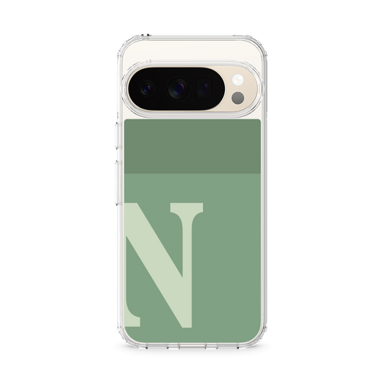 Slim Protection Case［ Original - initial two tone - N green ］