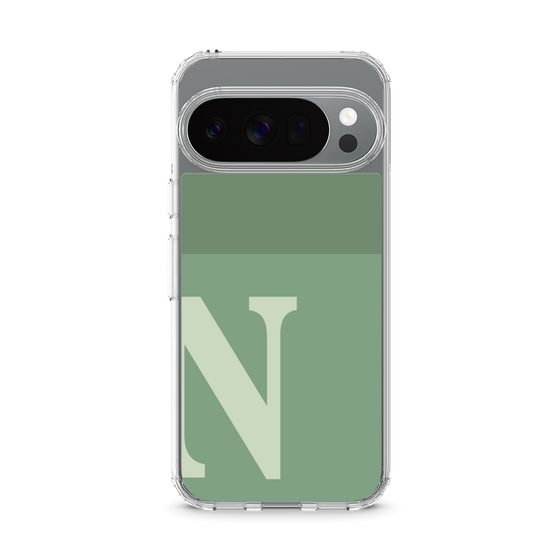 Slim Protection Case［ Original - initial two tone - N green ］