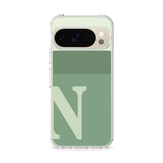 Slim Protection Case［ Original - initial two tone - N green ］