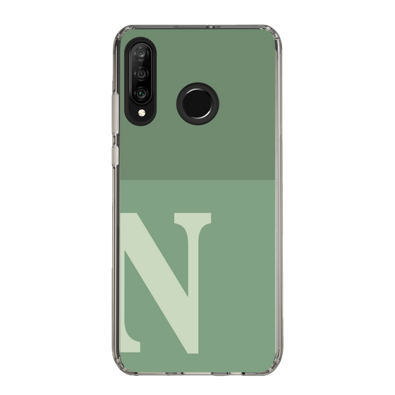 Slim Protection Case［ Original - initial two tone - N green ］
